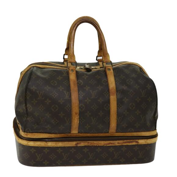 LOUIS VUITTON Monogram Sac Sports Boston Bag M41444 - Picture 1 of 16